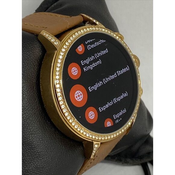 Fossil Gen 4 Authentic Digital Dial Smart Watch Custom Band FTW6015 CO261 - Picture 5 of 12